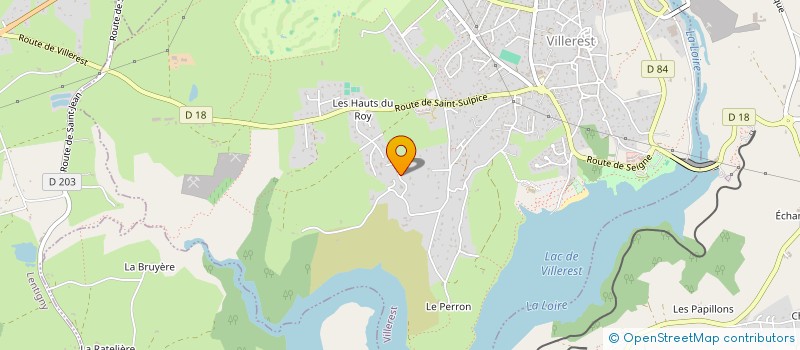 localisation de l'entreprise CHAM PARTICIPATIONS  VILLEREST