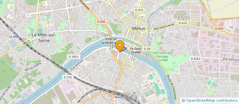 localisation de l'entreprise CHAM SYND AGENT GENE ASSU S&M à MELUN