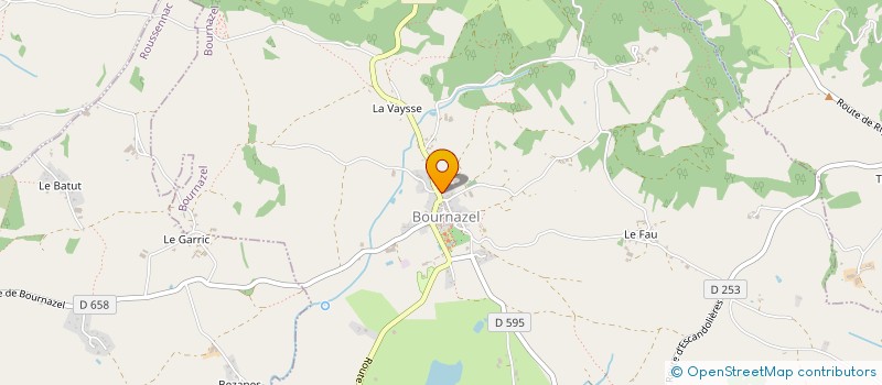 localisation de l'entreprise CHAMABA  BOURNAZEL