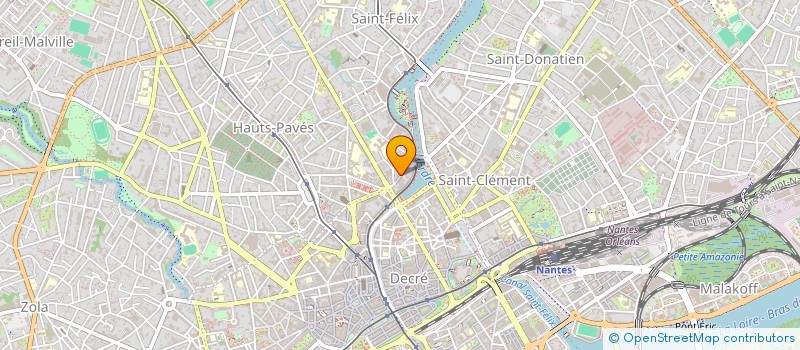 localisation de l'entreprise CHAMADA CONSEIL à NANTES