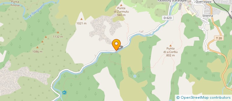 localisation de l'entreprise CHAMADD à CORTE