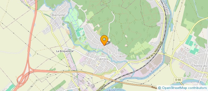 localisation de l'entreprise CHAMADI  CLAIROIX