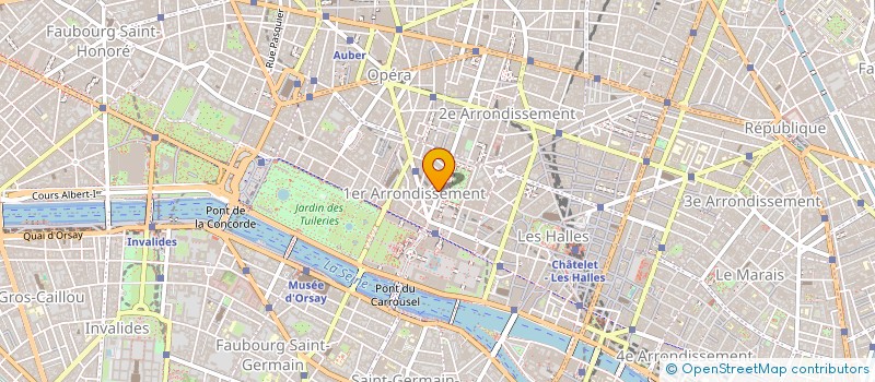 localisation de l'entreprise CHAMAK à PARIS