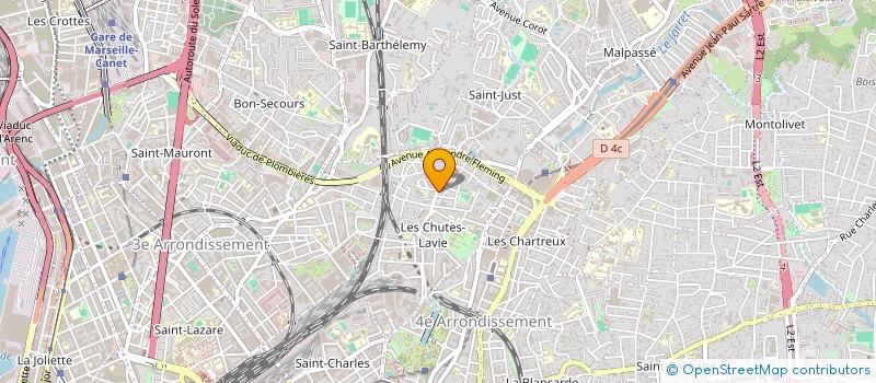 localisation de l'entreprise CHAMAK-KAZOULA à MARSEILLE