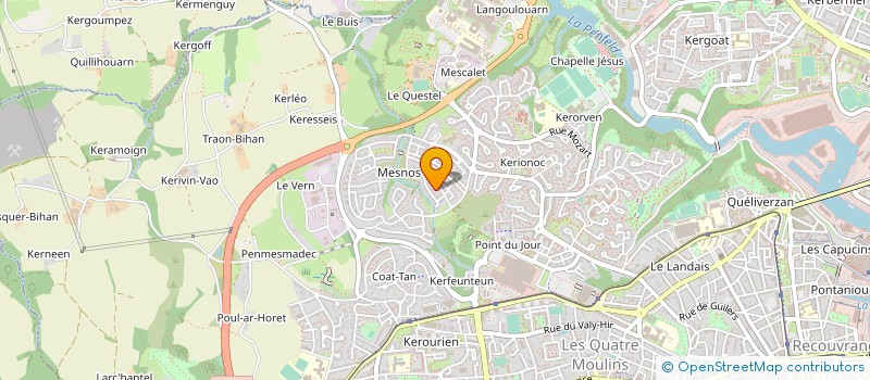 localisation de l'entreprise CHAMALITUDE  BREST