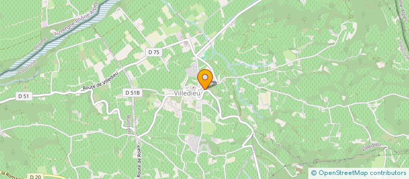 localisation de l'entreprise CHAMALO  VILLEDIEU