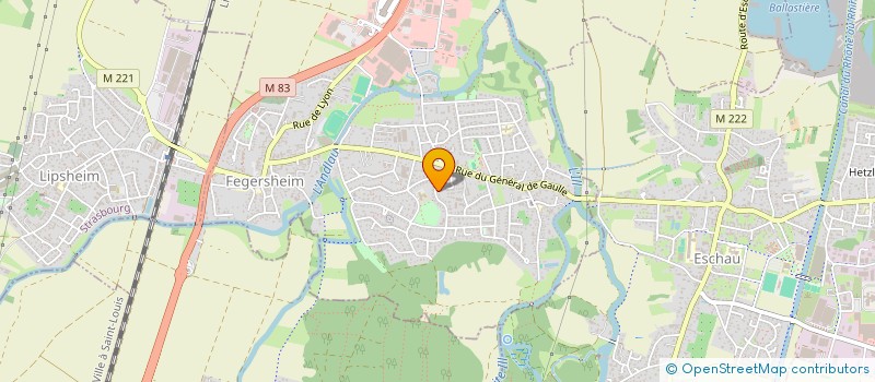 localisation de l'entreprise CHAMALO & CO  FEGERSHEIM