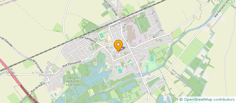 localisation de l'entreprise CHAMALOS  BIACHE-SAINT-VAAST