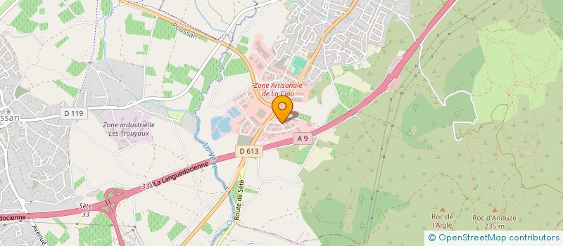 localisation de l'entreprise CHAMAN  GIGEAN