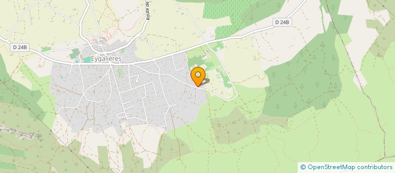 localisation de l'entreprise CHAMAN  EYGALIERES