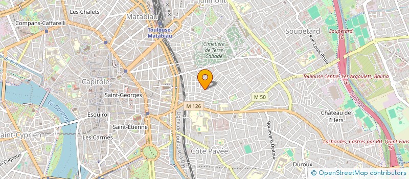 localisation de l'entreprise CHAMANA à TOULOUSE