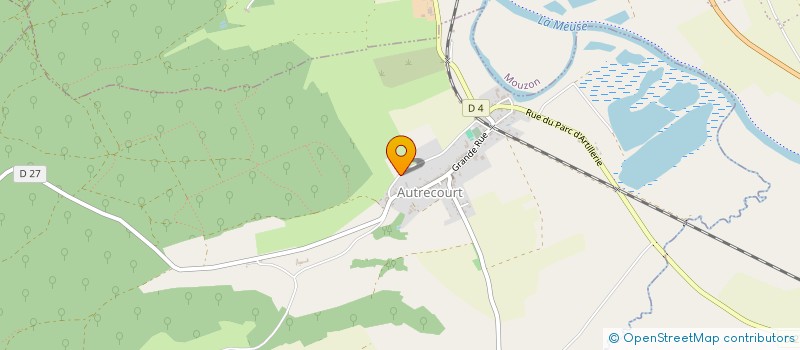 localisation de l'entreprise CHAMANEDITIONUMERIC  AUTRECOURT-ET-POURRON