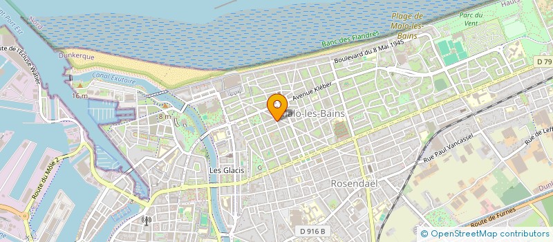 localisation de l'entreprise CHAMANO à DUNKERQUE