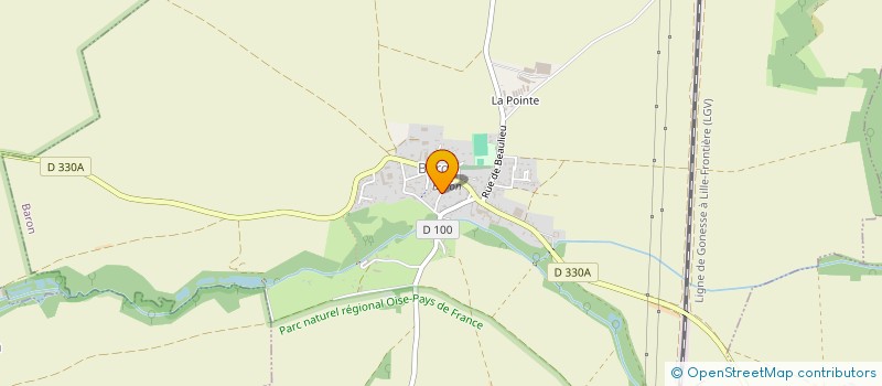 localisation de l'entreprise CHAMANT CRUS ET MERVEILLES  BARON