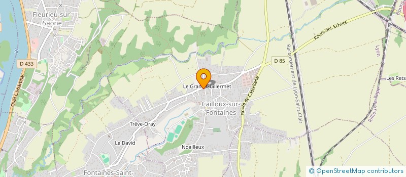 localisation de l'entreprise CHAMANT HOME  CAILLOUX-SUR-FONTAINES