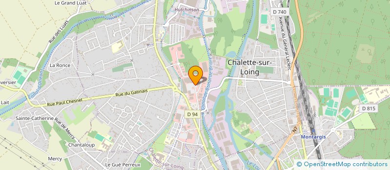 localisation de l'entreprise CHAMAR à GARANCIERES-EN-BEAUCE