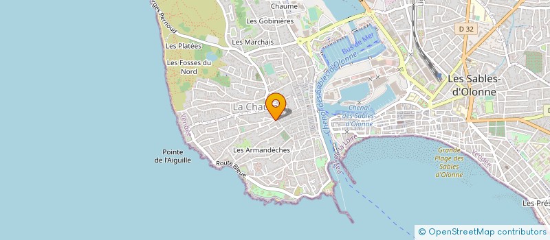 localisation de l'entreprise CHAMARALI à BRETIGNOLLES-SUR-MER