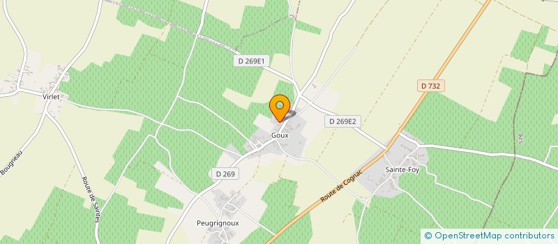 localisation de l'entreprise CHAMAREL à PERIGNAC