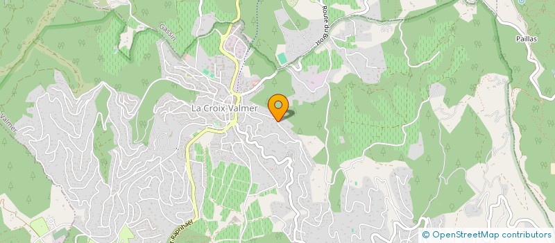 localisation de l'entreprise CHAMARICE  LA CROIX VALMER