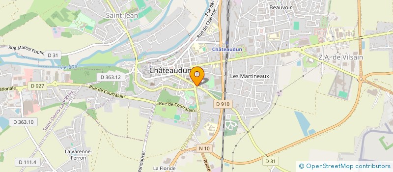 localisation de l'entreprise CHAMATA à CHATEAUDUN