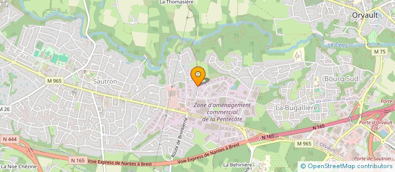 localisation de l'entreprise CHAMATH à SAUTRON