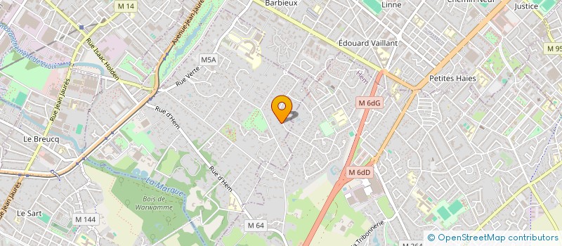 localisation de l'entreprise CHAMAVIC à CROIX
