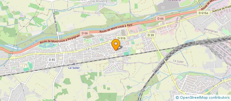 localisation de l'entreprise CHAMAX  LE SOLER