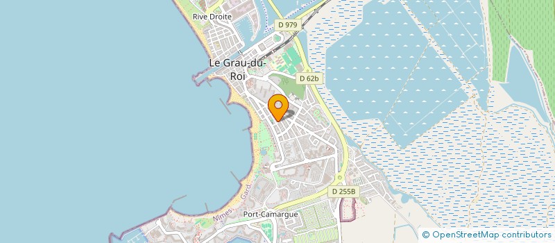 localisation de l'entreprise CHAMAX  LE GRAU-DU-ROI