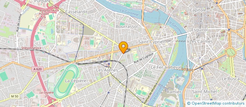 localisation de l'entreprise CHAMAXLO à TOULOUSE
