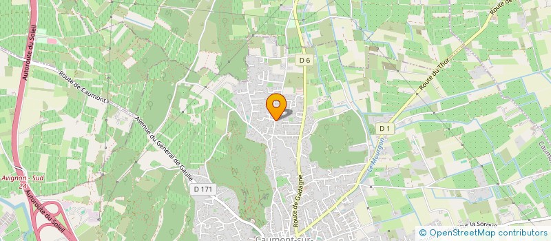 localisation de l'entreprise CHAMAYLILLE  CAUMONT-SUR-DURANCE