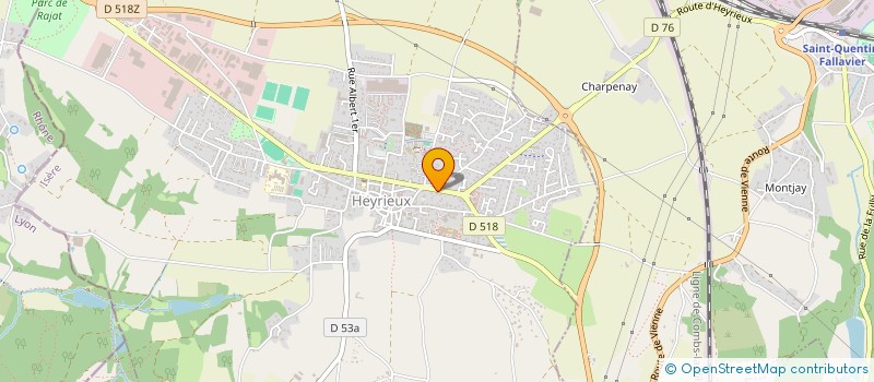 localisation de l'entreprise CHAMAYO  HEYRIEUX