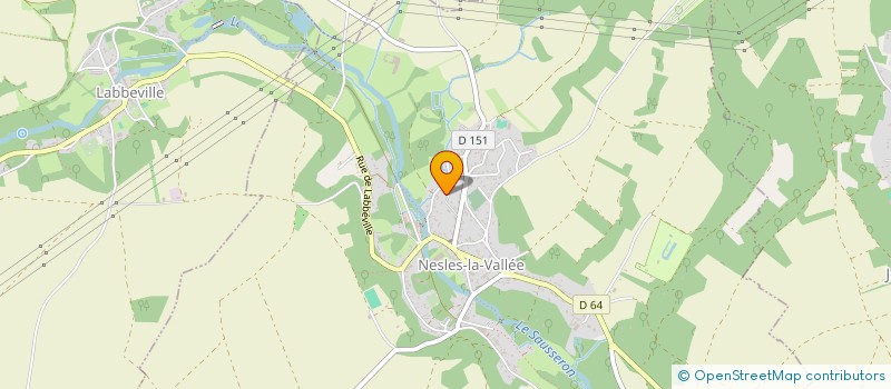 localisation de l'entreprise CHAMB  NESLES-LA-VALLEE