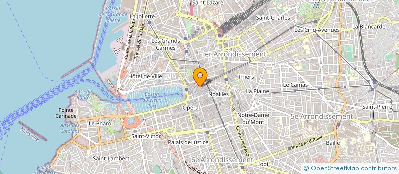 localisation de l'entreprise CHAMB PROF INGENIEURS FORMATEURS FRANCE à MARSEILLE