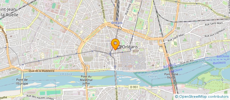localisation de l'entreprise CHAMB SYND AGENT GEN ASSURANCE à ORLEANS