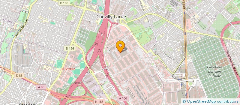 localisation de l'entreprise CHAMB SYND GROS FLEURS COUPEES  CHEVILLY LARUE