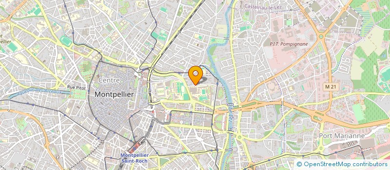 localisation de l'entreprise CHAMB SYND NEG COMBUSTIBLES GRAND SUD à MONTPELLIER