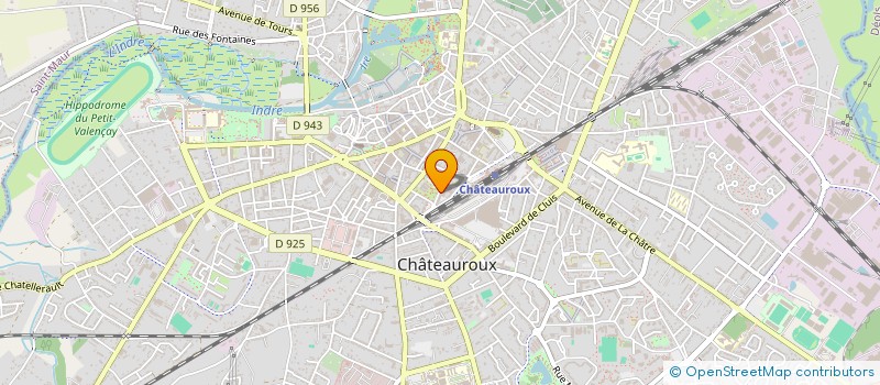 localisation de l'entreprise CHAMB SYND PROPRIETE IMMOBIL à CHATEAUROUX
