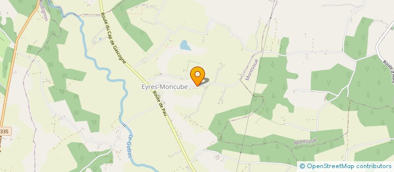 localisation de l'entreprise CHAMBADE  EYRES-MONCUBE