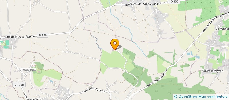 localisation de l'entreprise CHAMBARAN DECOUVERTE  SAINT-PIERRE-DE-BRESSIEUX