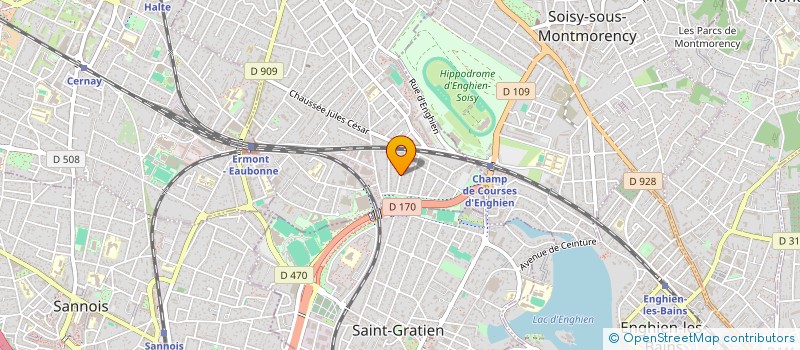 localisation de l'entreprise CHAMBARE à EAUBONNE