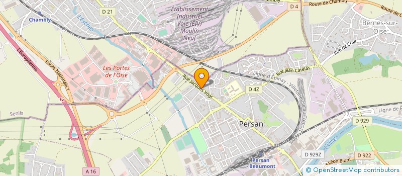 localisation de l'entreprise CHAMBARTE  PERSAN