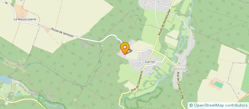 localisation de l'entreprise CHAMBAULT SCI  SENLISSE