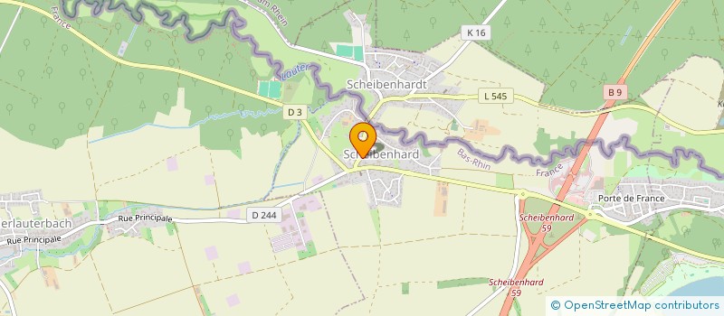 localisation de l'entreprise CHAMBELLAN IMMOBILIER INTERNATIONAL  WISSEMBOURG