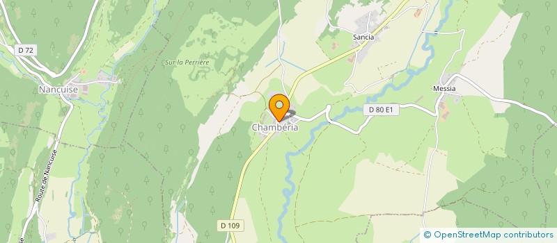 localisation de l'entreprise CHAMBERIA : MEMOIRE ET PATRIMOINE  CHAMBERIA