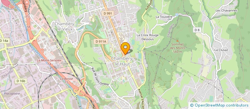 localisation de l'entreprise CHAMBERY ANIMATION  CHAMBERY