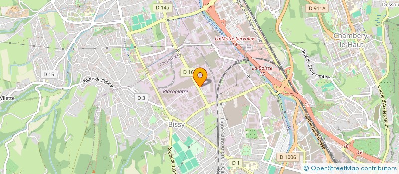 localisation de l'entreprise CHAMBERY RENOVATION  CHAMBERY