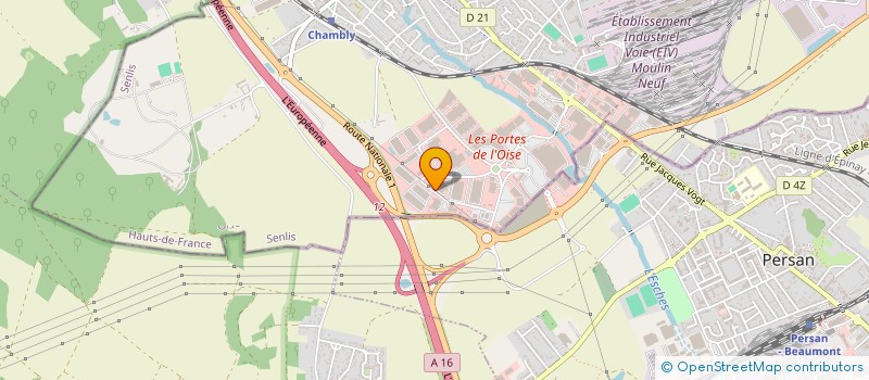 localisation de l'entreprise CHAMBICOOC à CHAMBLY