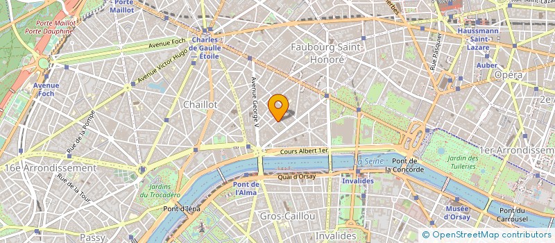 localisation de l'entreprise CHAMBIGES ELYSEES  PARIS