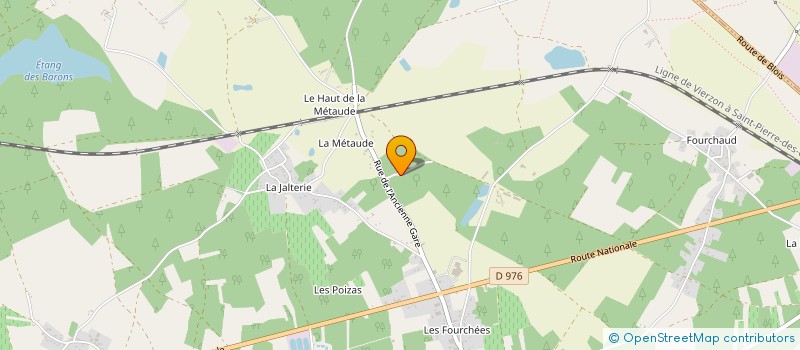 localisation de l'entreprise CHAMBIN & HUGUET MARCHANDS DE BIENS ASSOCIES  CHATILLON-SUR-CHER