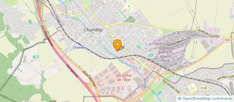 localisation de l'entreprise CHAMBLY à CHAMBLY